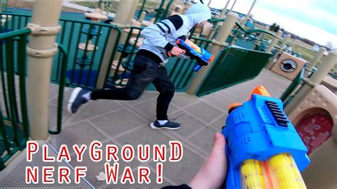 youtube nerf battle.